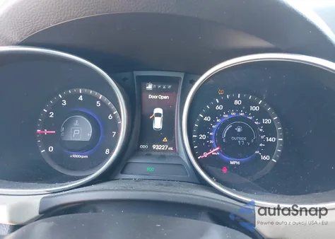 2013 Hyundai Santa Fe Sport z USA, uszkodzony, nr VIN 5XYZU3LB9DG076150